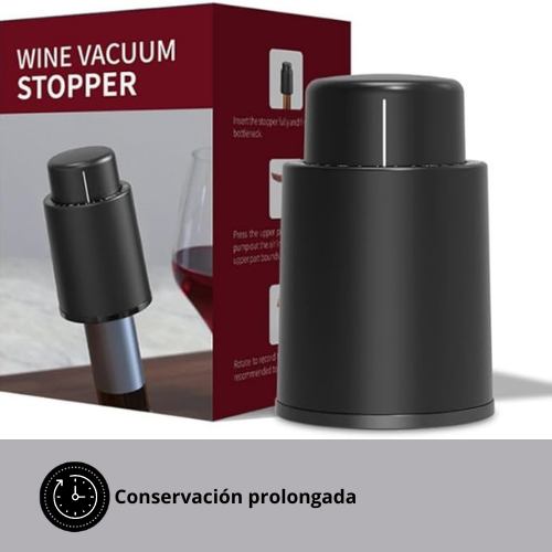 Closebell™  - Tapón de vino al vacio